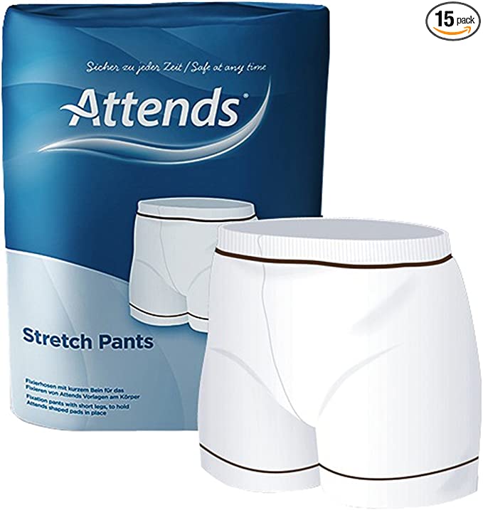 Attends Stretch Pants Regular Fixation comfort better fit Soft elastic gentle