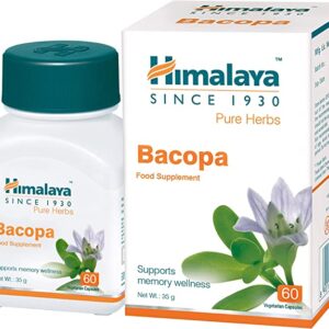 Himalaya Wellness Pure Herbs Brahmi Mind Wellness |Improves Alertness