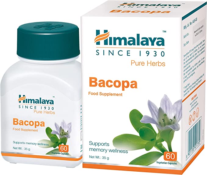 Himalaya Wellness Pure Herbs Brahmi Mind Wellness |Improves Alertness