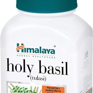 Himalaya Holy Basil Herbal Supplement Vegetarian Capsules